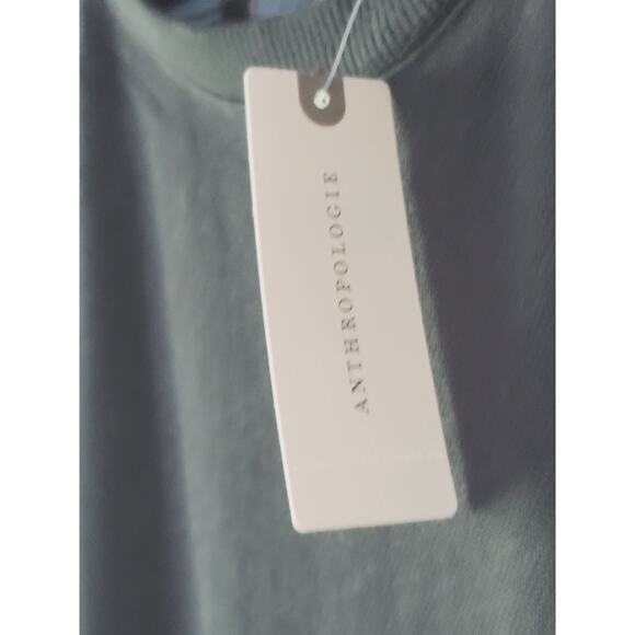 NEW Anthropologie Pilcro Flannel Mix Sweatshirt - Small - Picture 8 of 11